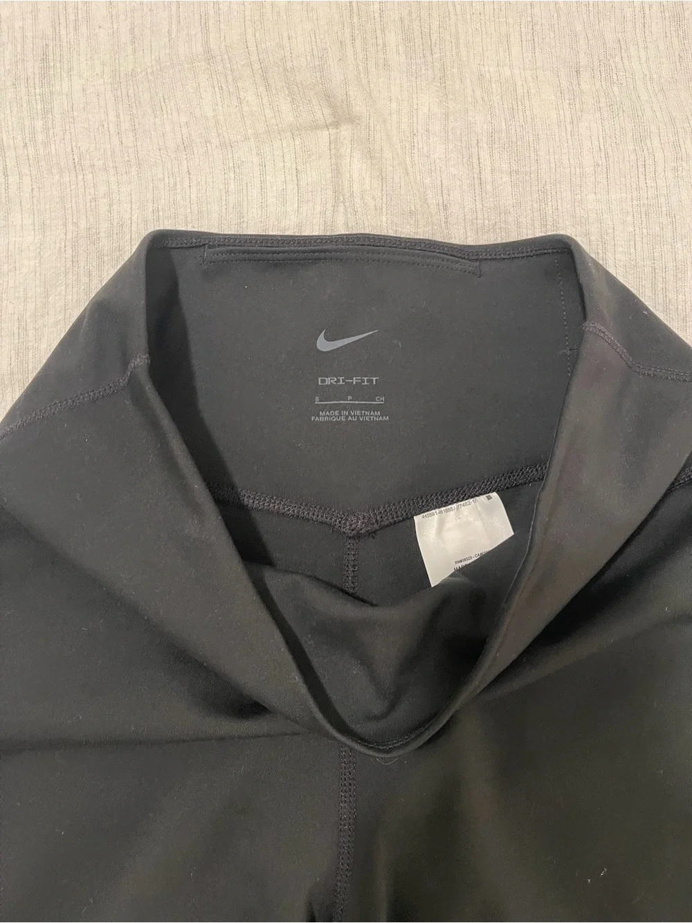 Nike Black Dri-FIT Biker Shorts and Training Top Set